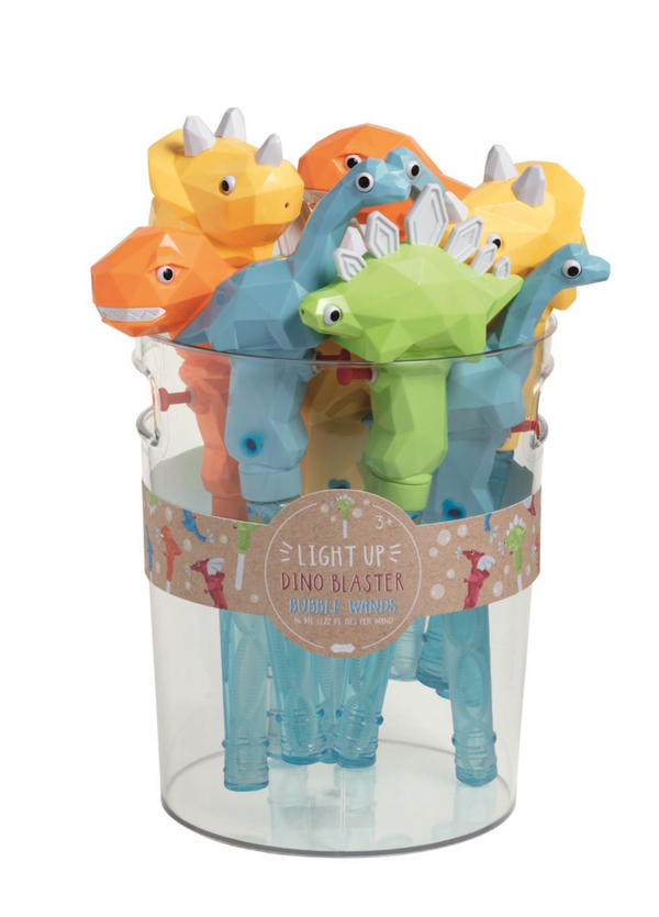 Dino Light Up Bubble Wands | Assorted