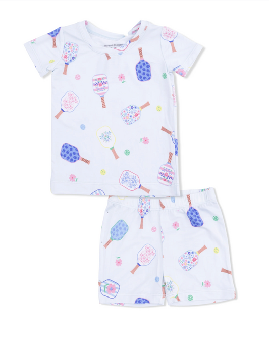 Loungewear Short Set | Floral Pickleball