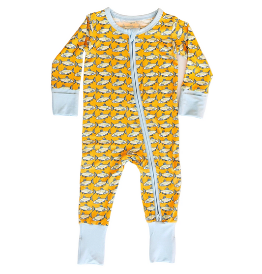 Zipper Romper | Almalfi Fish