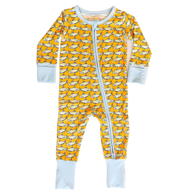 Zipper Romper | Almalfi Fish