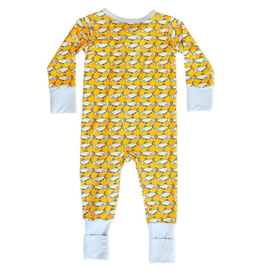 Zipper Romper | Almalfi Fish