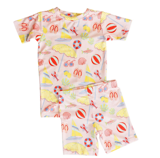 Loungewear Set | Pink Beach Days