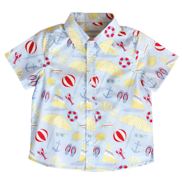 Beau Shirt | Blue Beach Days