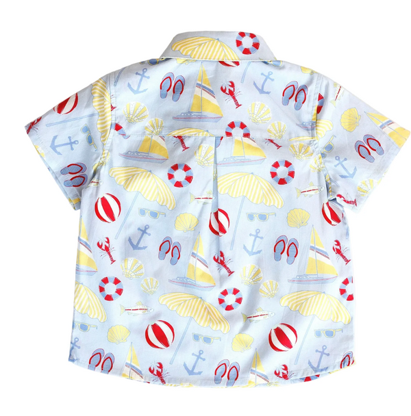 Beau Shirt | Blue Beach Days