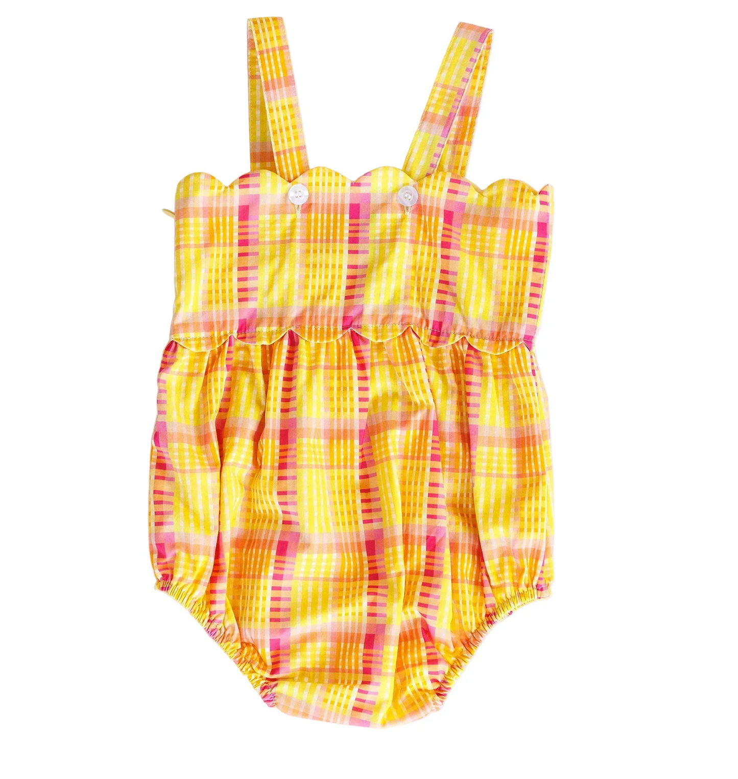 Hadley Bubble | Seashell Plaid