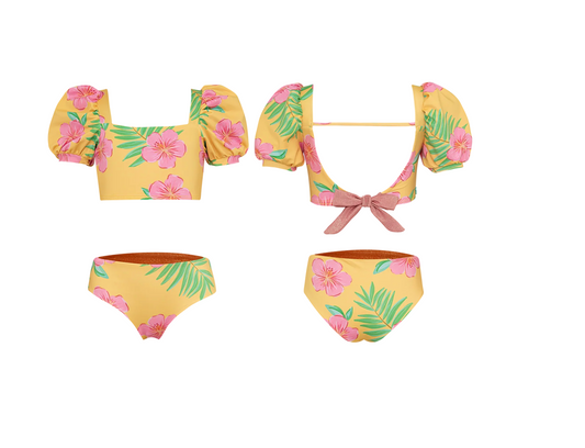 Bubble Bikini | Hibiscus Amarillo