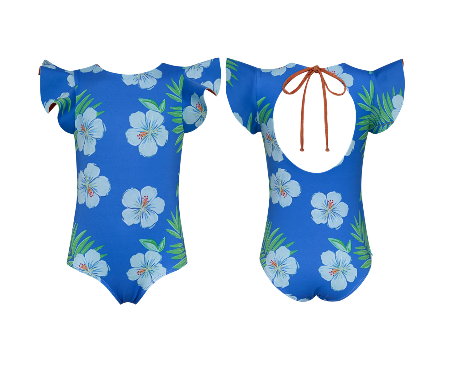 Dayana One Piece | Hibiscus Azul