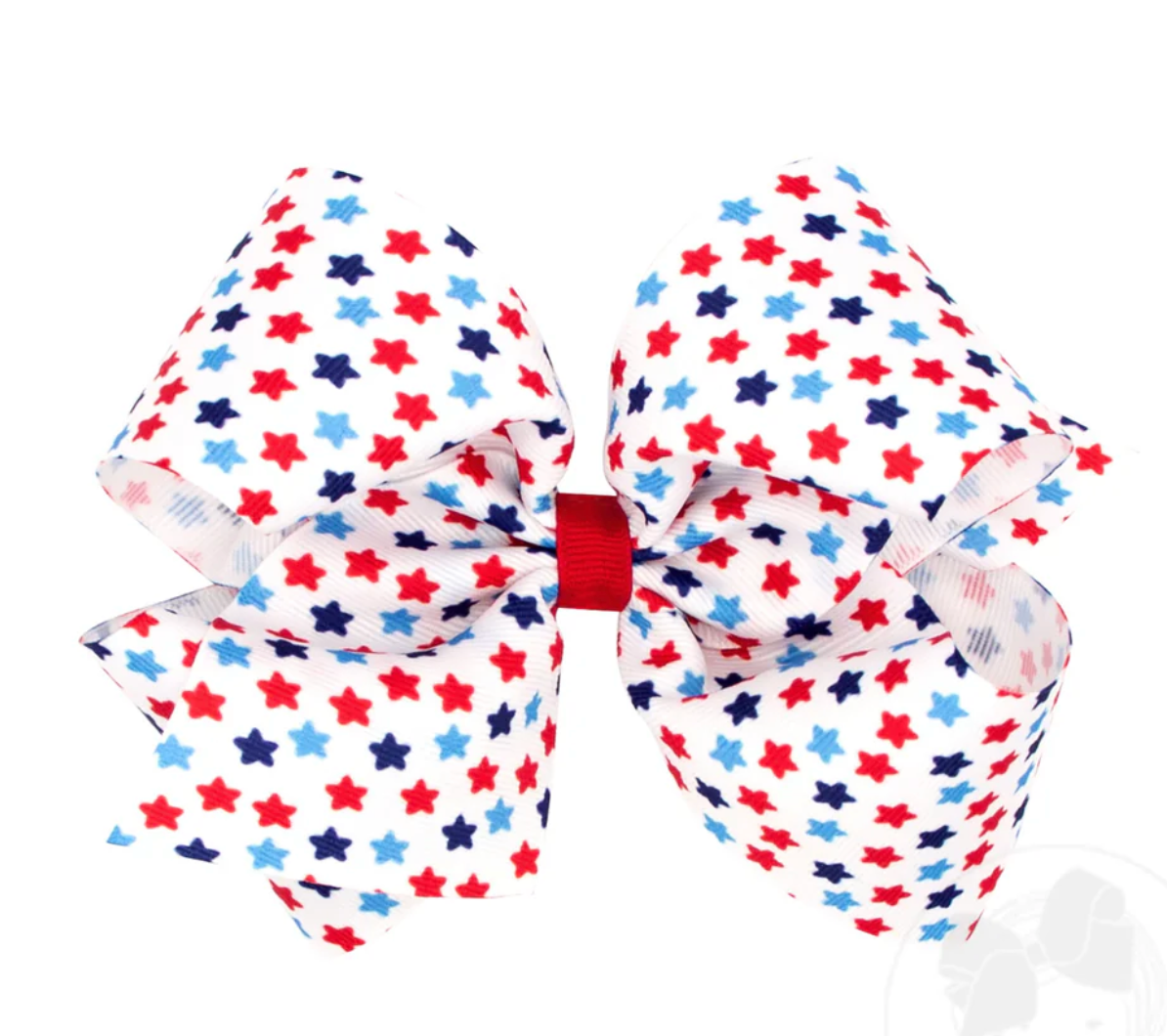 King Americana Print Bow | Stars