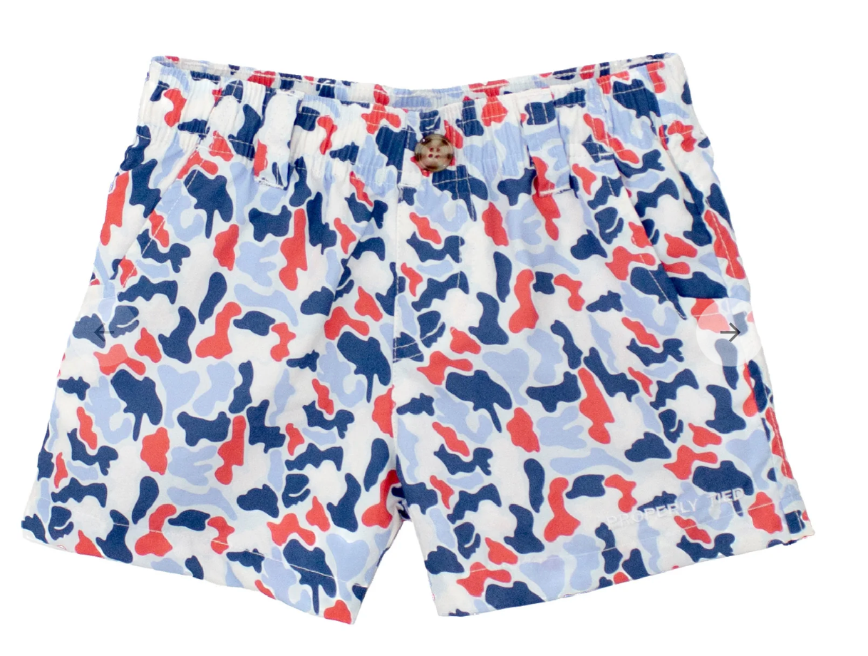 Boys Mallard Short | Americana Camo