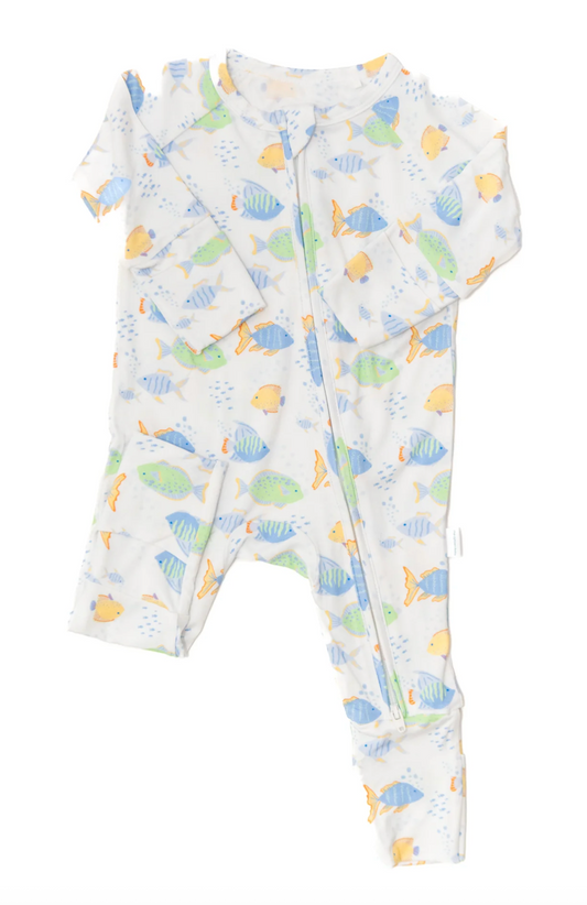 Sleep Romper | School of Fish