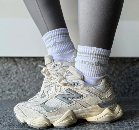 Half Crew Striped Socks | Mother.