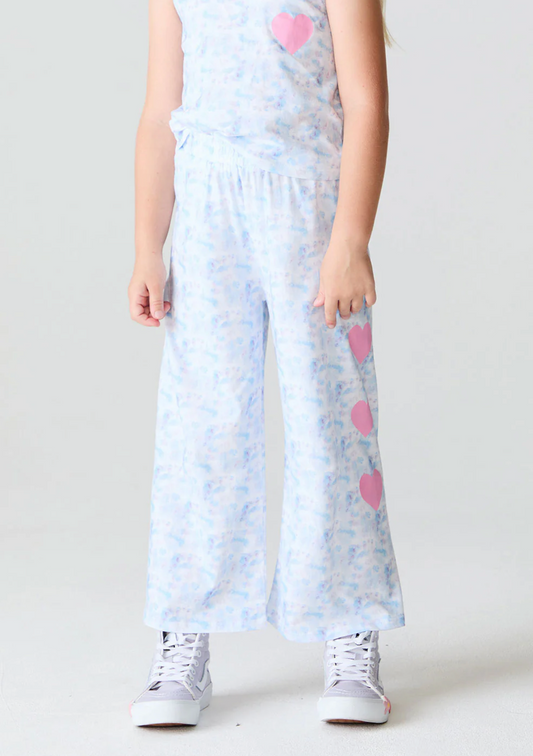 Tie Dye Heart Pants