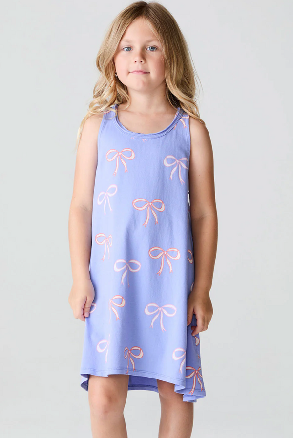 All Over Dainty Bows Tank Dress