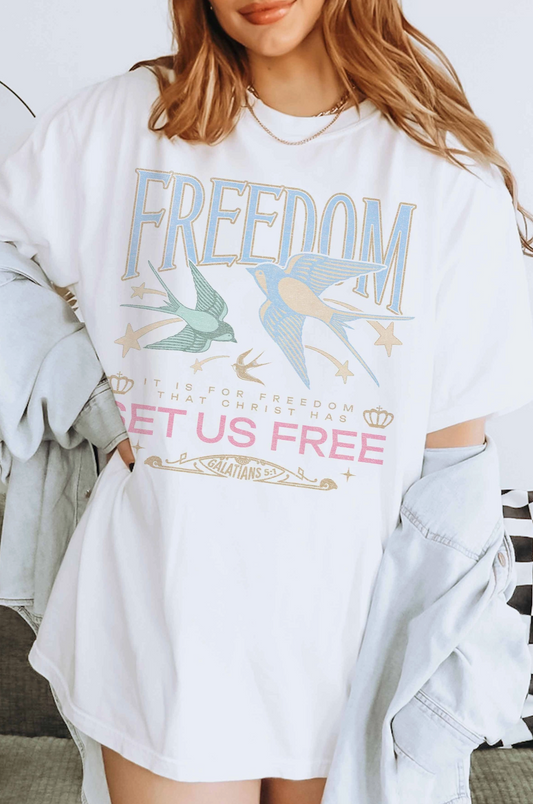 Freedom Set Us Free Graphic Tee