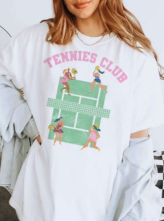 Tennies Club Oversized Tee Shirt