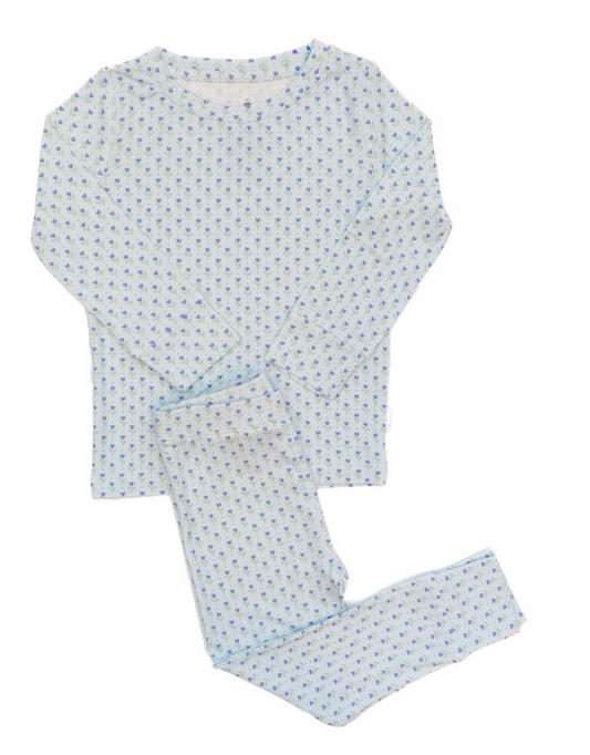 2 Piece Pajama | Periwinkle Tulips