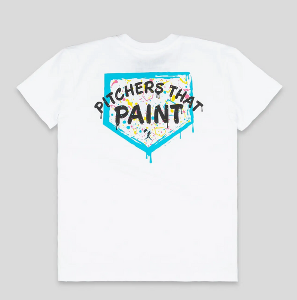 Pitchers That Paint Shirt | White