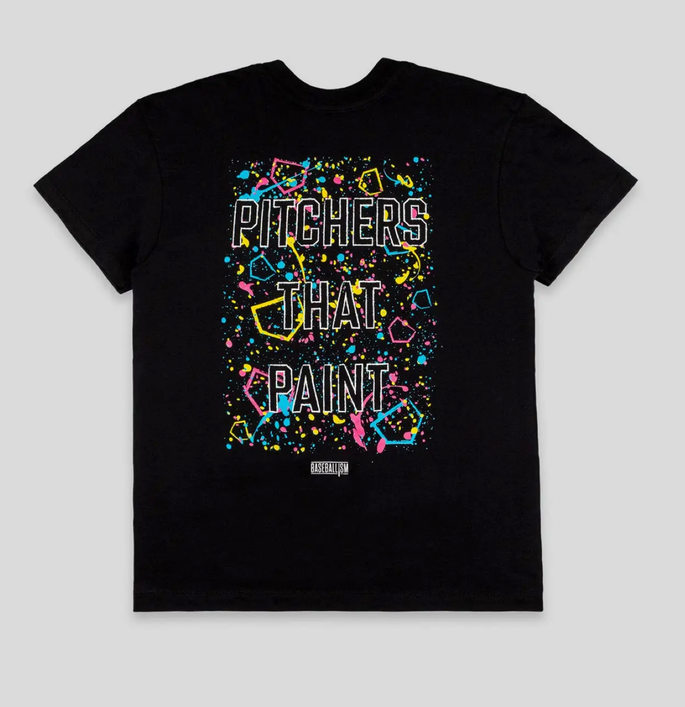 Pitchers That Paint Shirt | Black