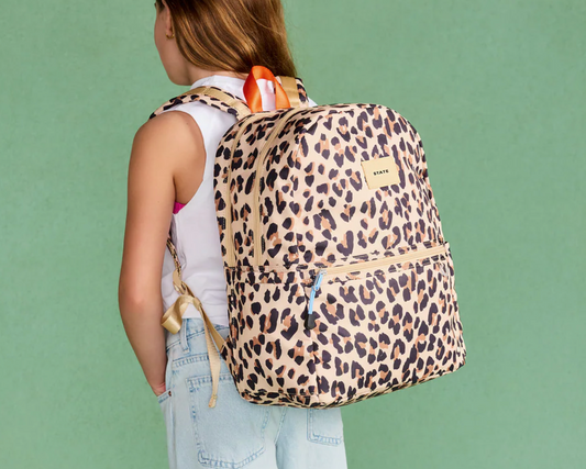 Kane Double Pocket Backpack | Leopard