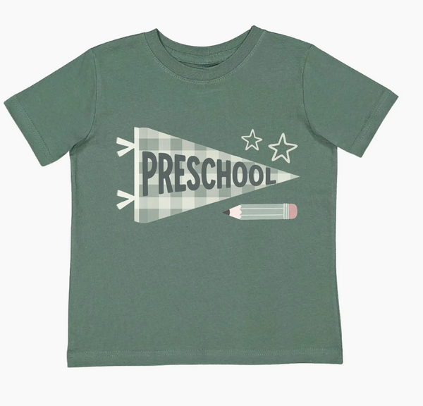 Green Pennant Shirt | Preschool