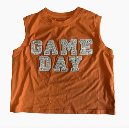 Stoned Game Day Tank | Orange