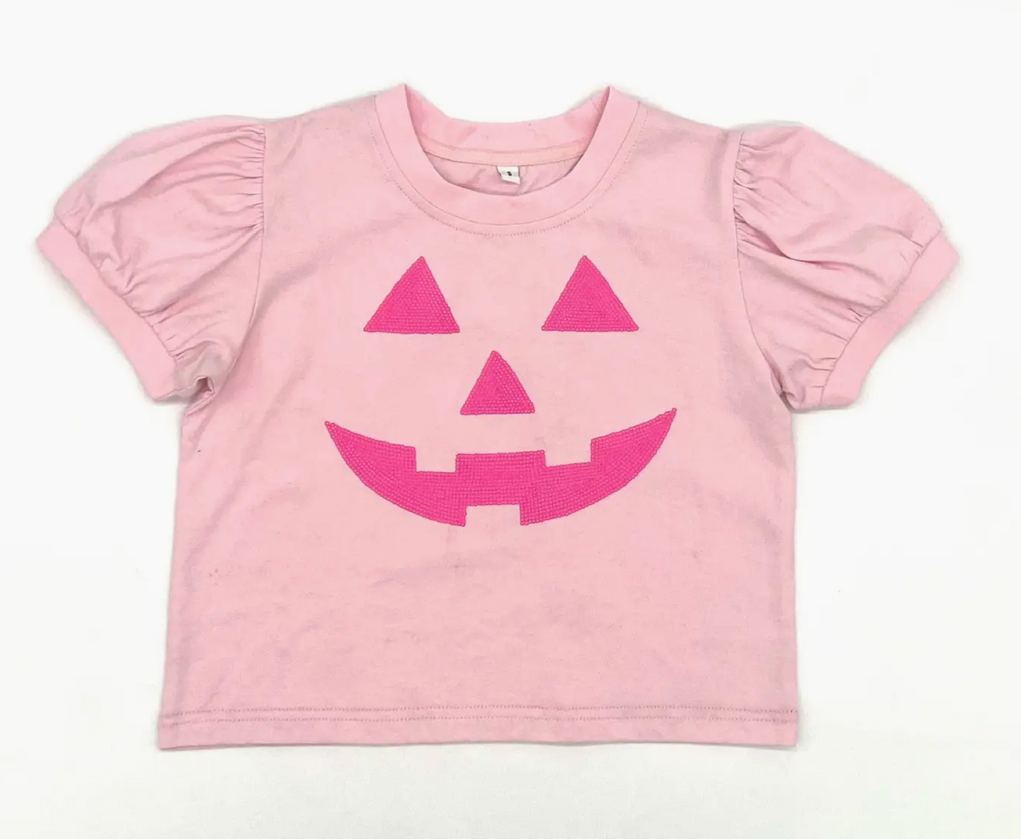 Pink Puff Sleeve | Jack O Lantern