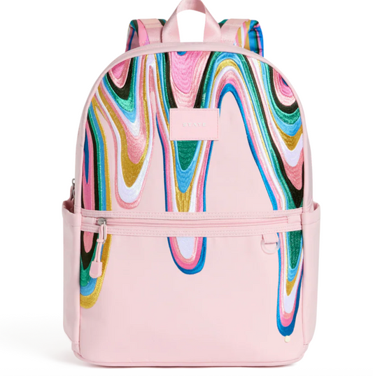 Kane Double Pocket Backpack | Paint Wave