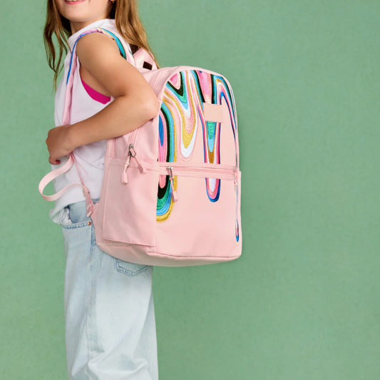 Kane Double Pocket Backpack | Paint Wave