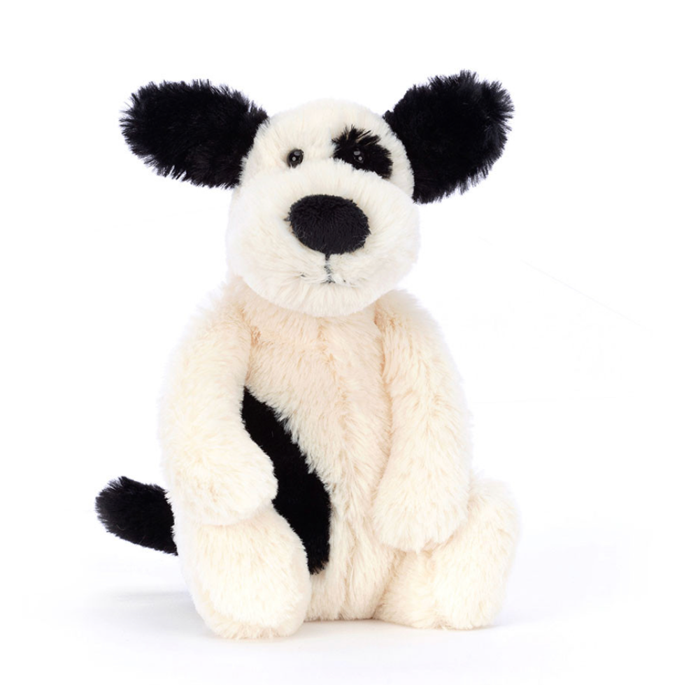 Bashful Black & Cream Puppy | Little