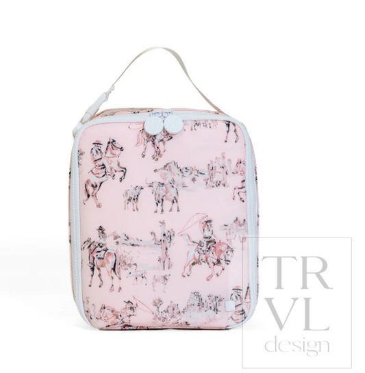 Insulated Lunch Box | Cowgirl Toile