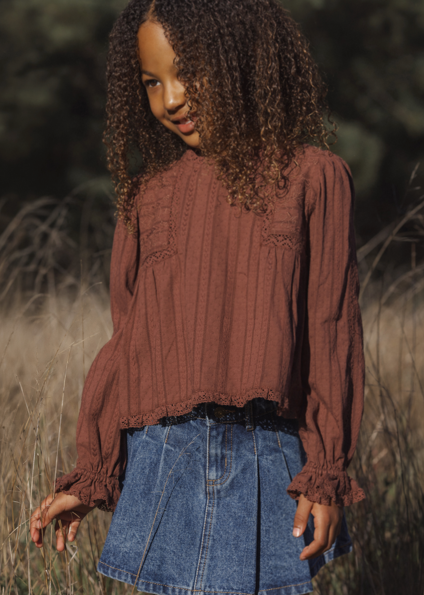 CECILE BLOUSE || MULBERRY