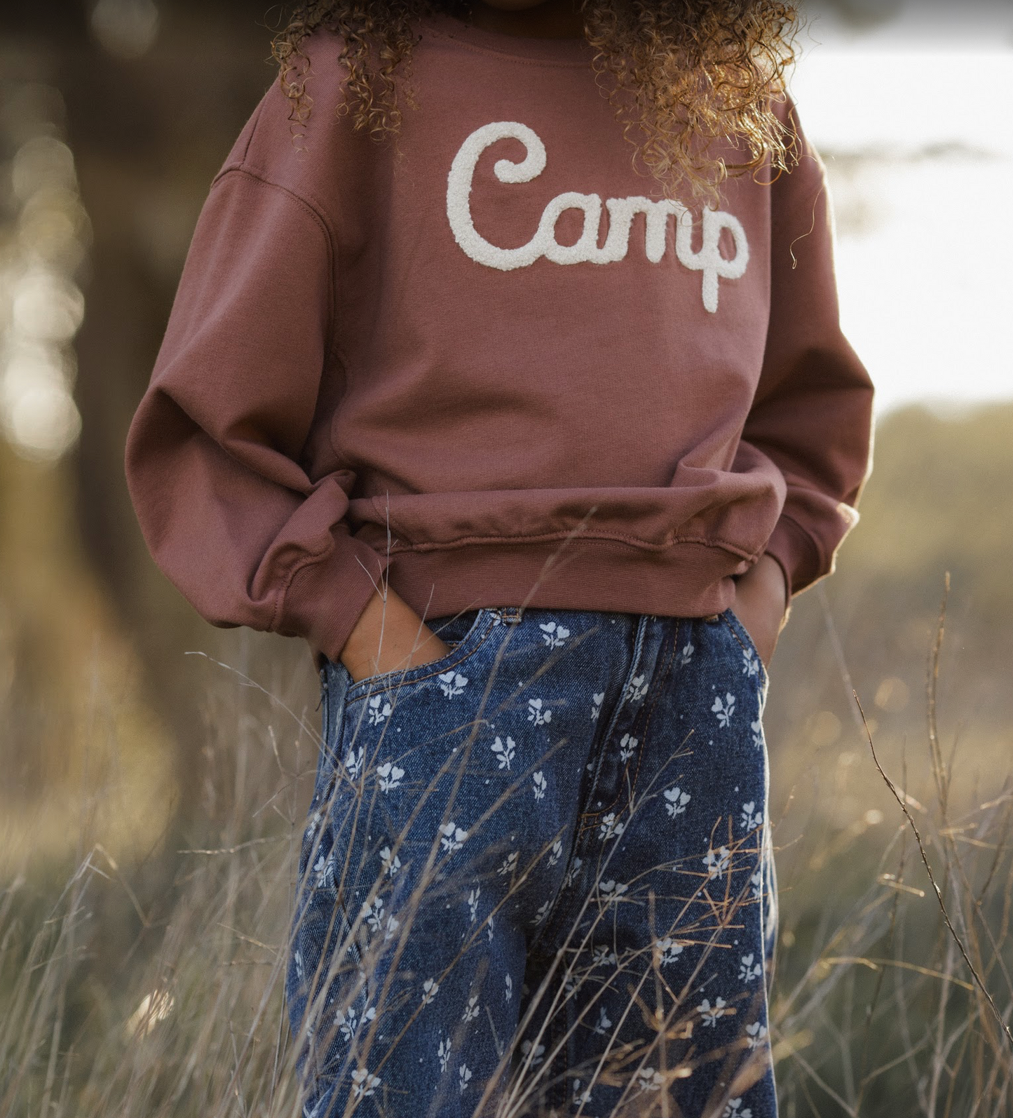 OVERSIZED SWEATSHIRT || CAMP