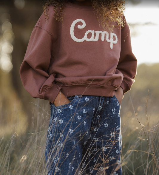 OVERSIZED SWEATSHIRT || CAMP