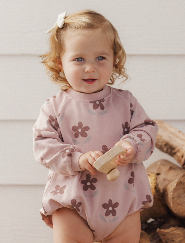 CREW NECK ROMPER || DAISY