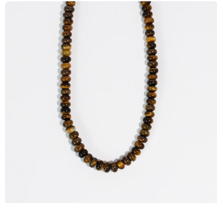 Woodland Muse Necklace | Tiger Eye