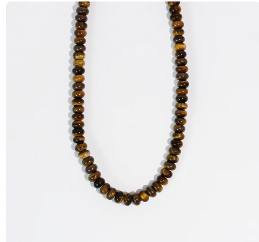 Woodland Muse Necklace | Tiger Eye