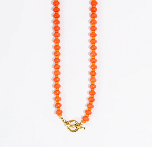 Candy Beads Necklace | Orange