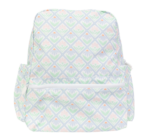 The Backpack Large | Pastel Floral