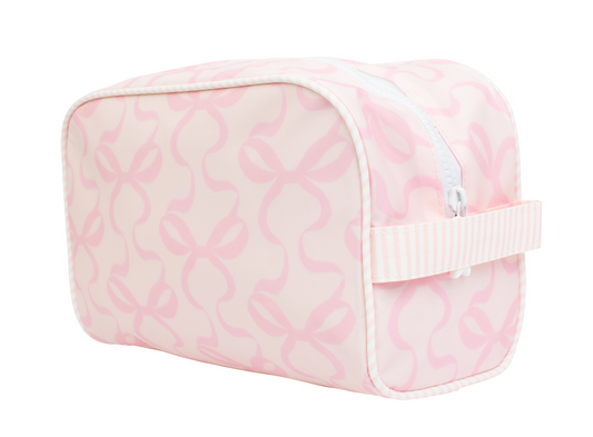 The Dopp Kit | Bows on Pink