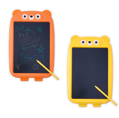 Doodle Bear Sketch Board | Orange, Yellow
