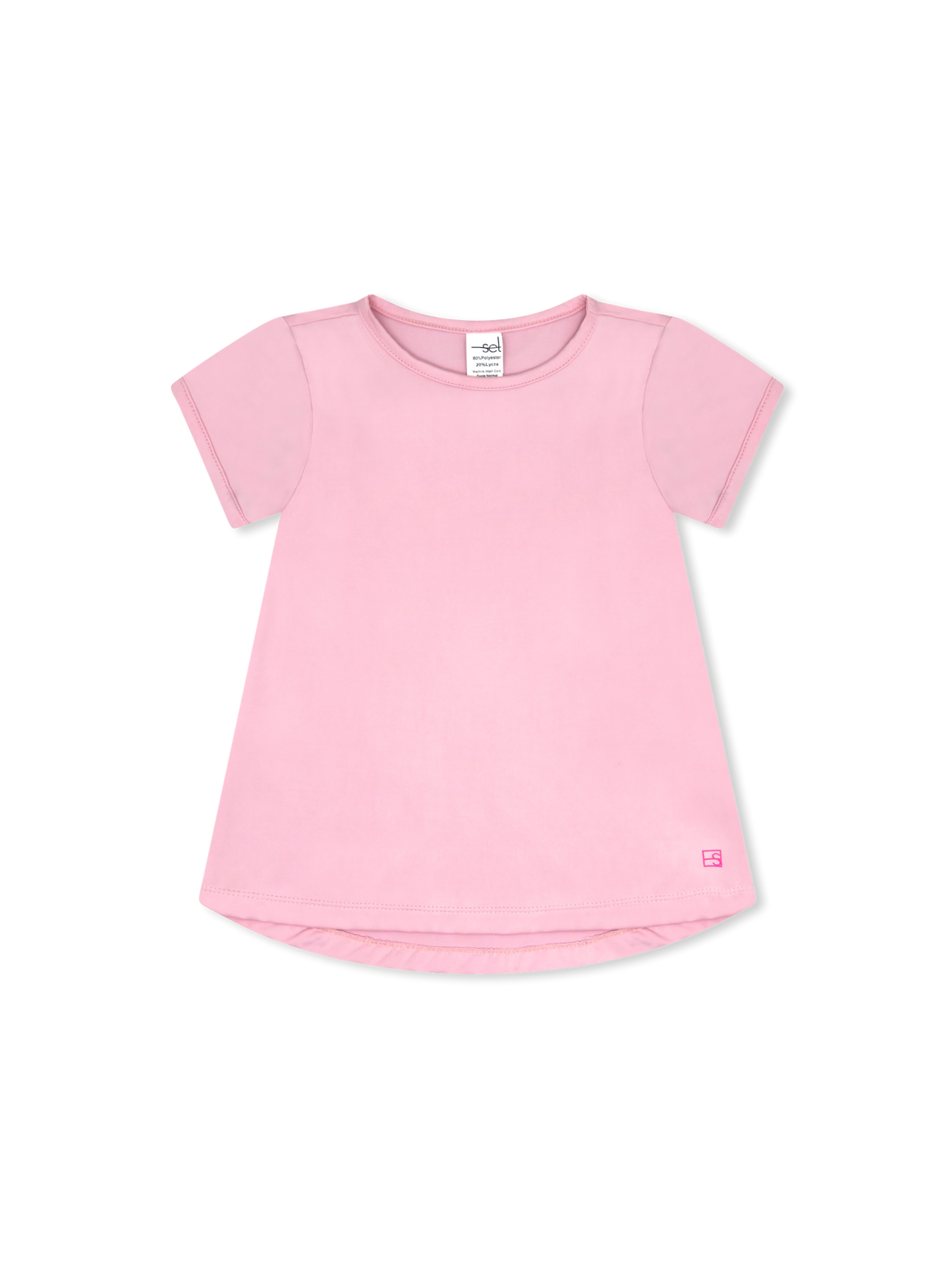 Bridget Basic Tee | Cotton Candy Pink
