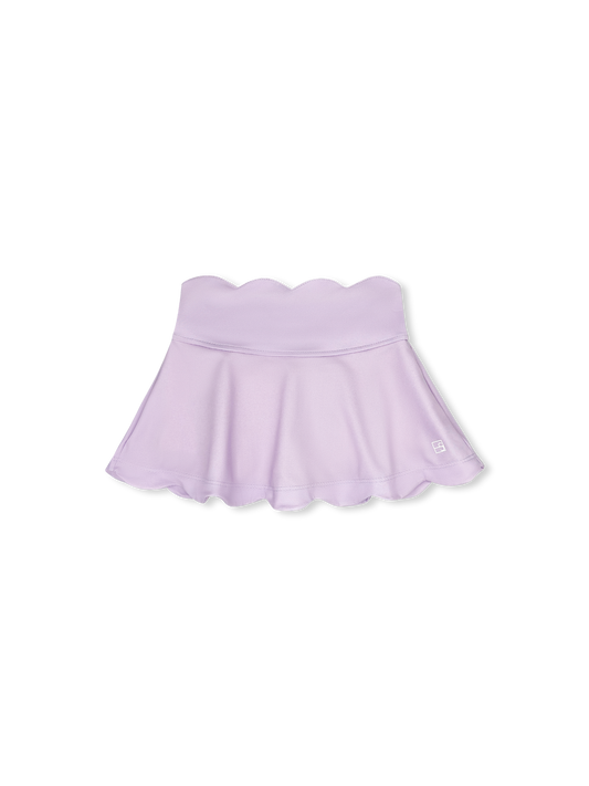 Zoe Scallop Skort | Petal Purple
