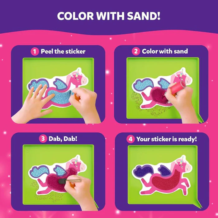 Sand-Tastic Art Unicorns & Princesses Sand Art