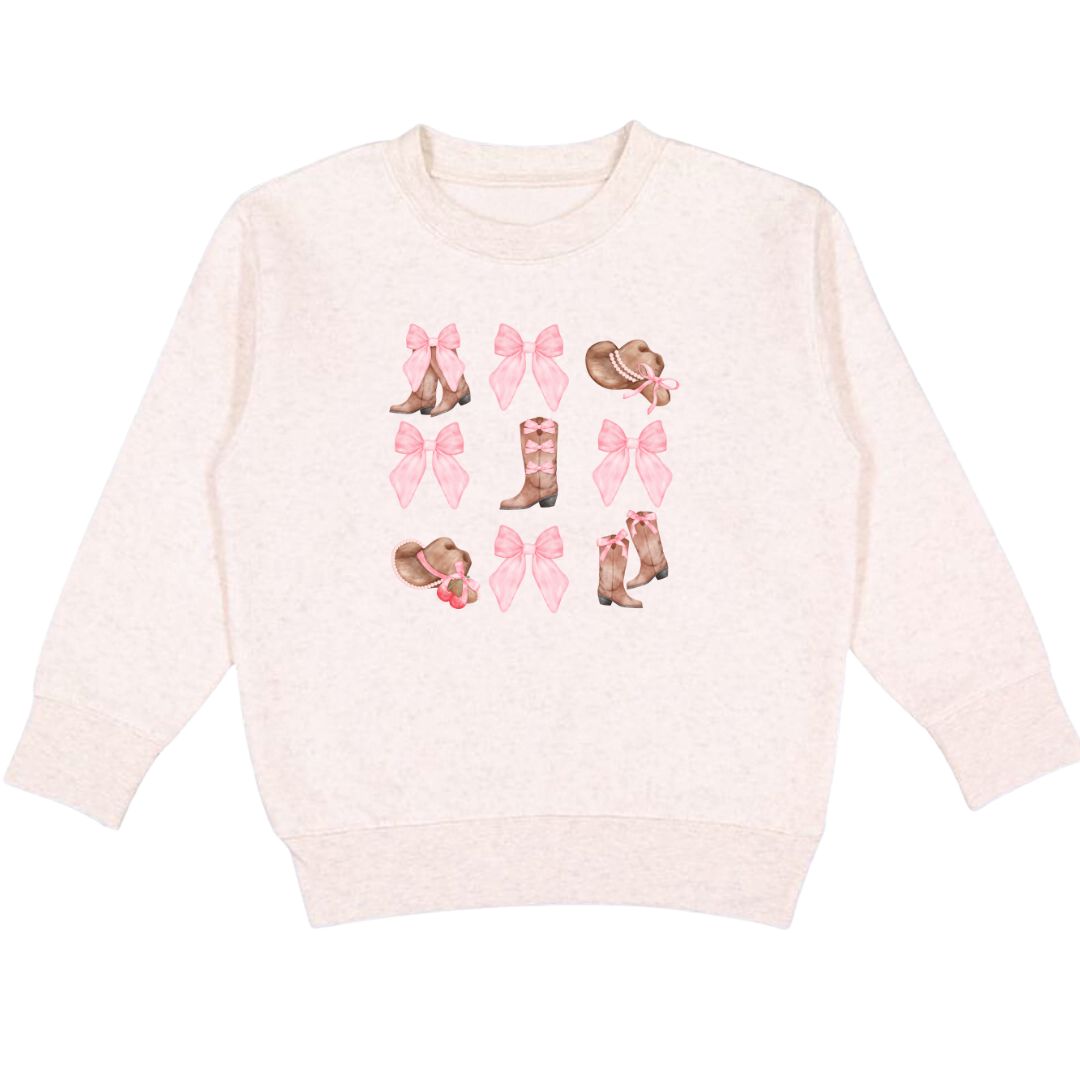 Coquette Cowgirl Sweatshirt