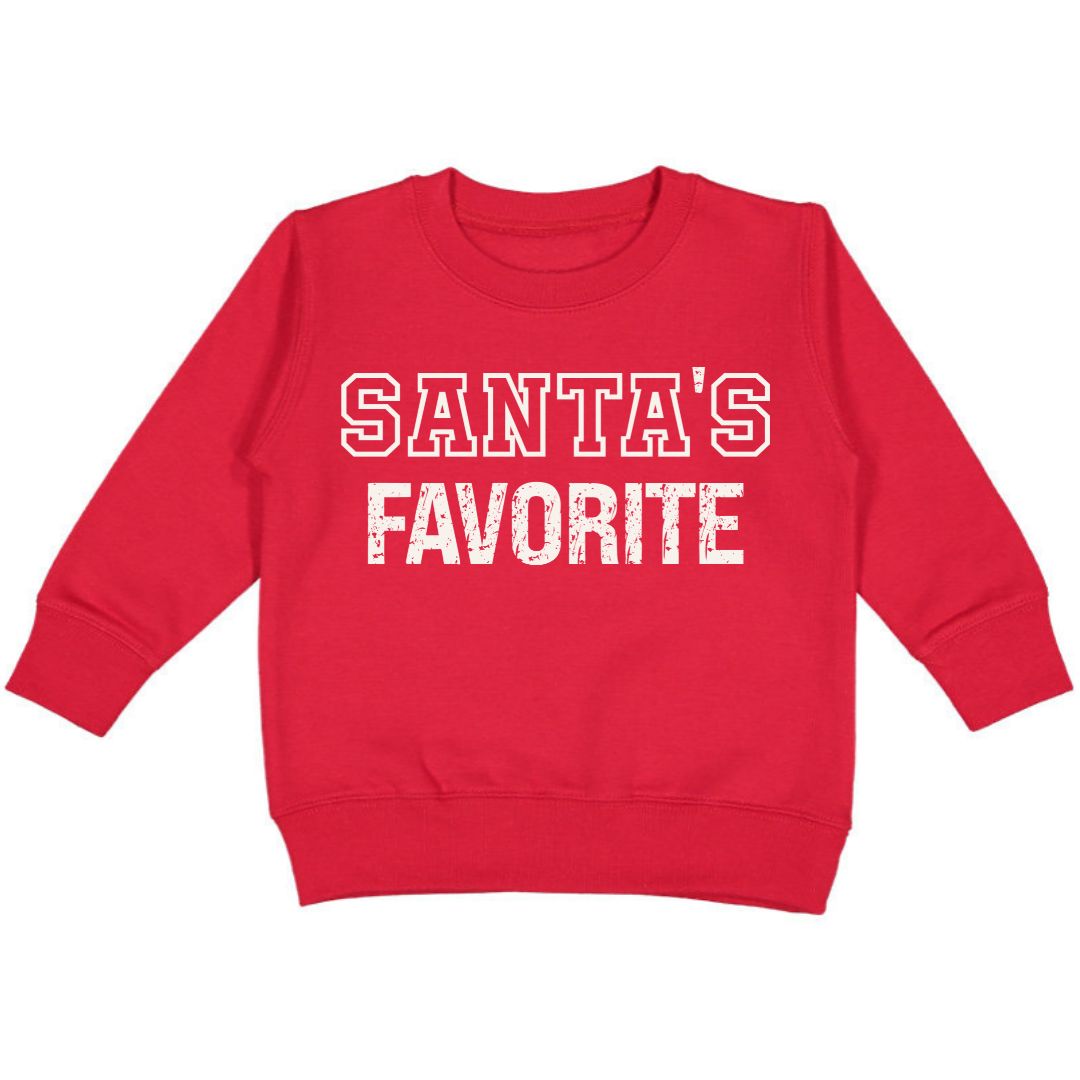 Santa's Favorite Christmas Sweater | Red