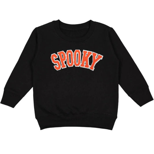 Spooky Patch Halloween Sweatshirt