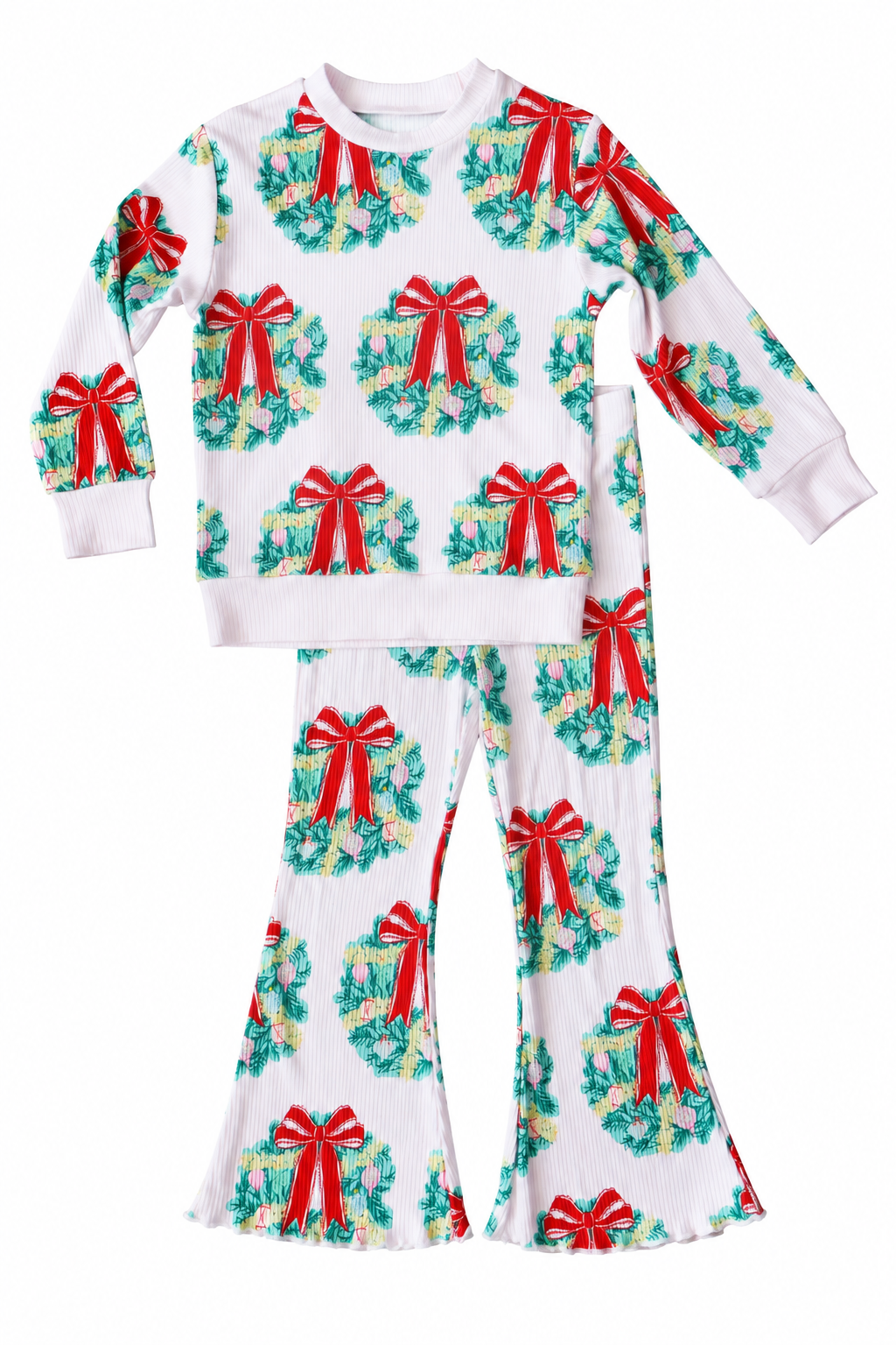 Sweatshirt & Leggings Set | Wreaths