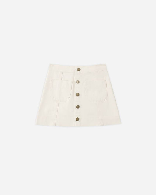 DENVER MINI SKIRT | NATURAL