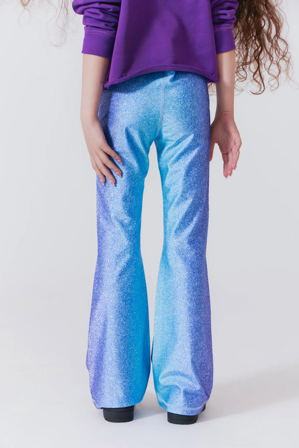 Flare Legging | Unicorn Glitter