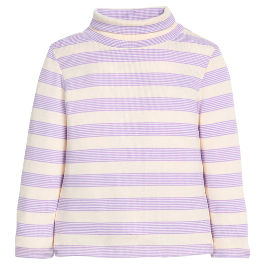 Turtleneck | Lavender Multi Stripe